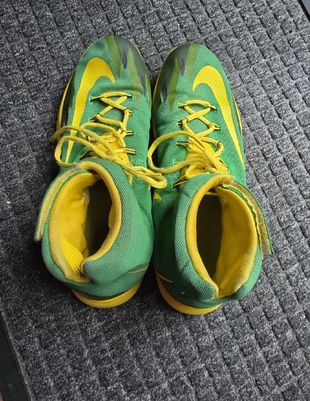 Nike green mesh